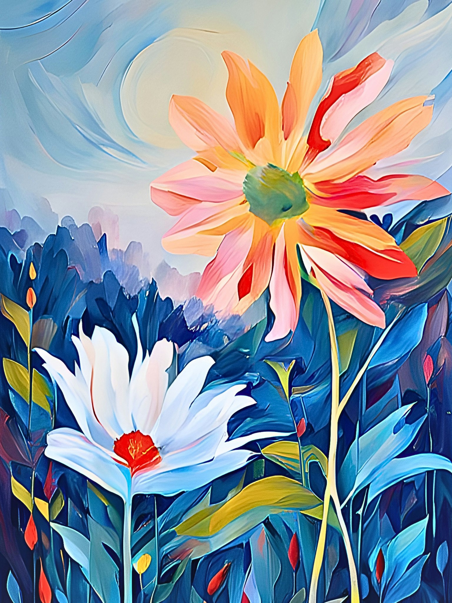 Graphic Art "Look for the beautiful"