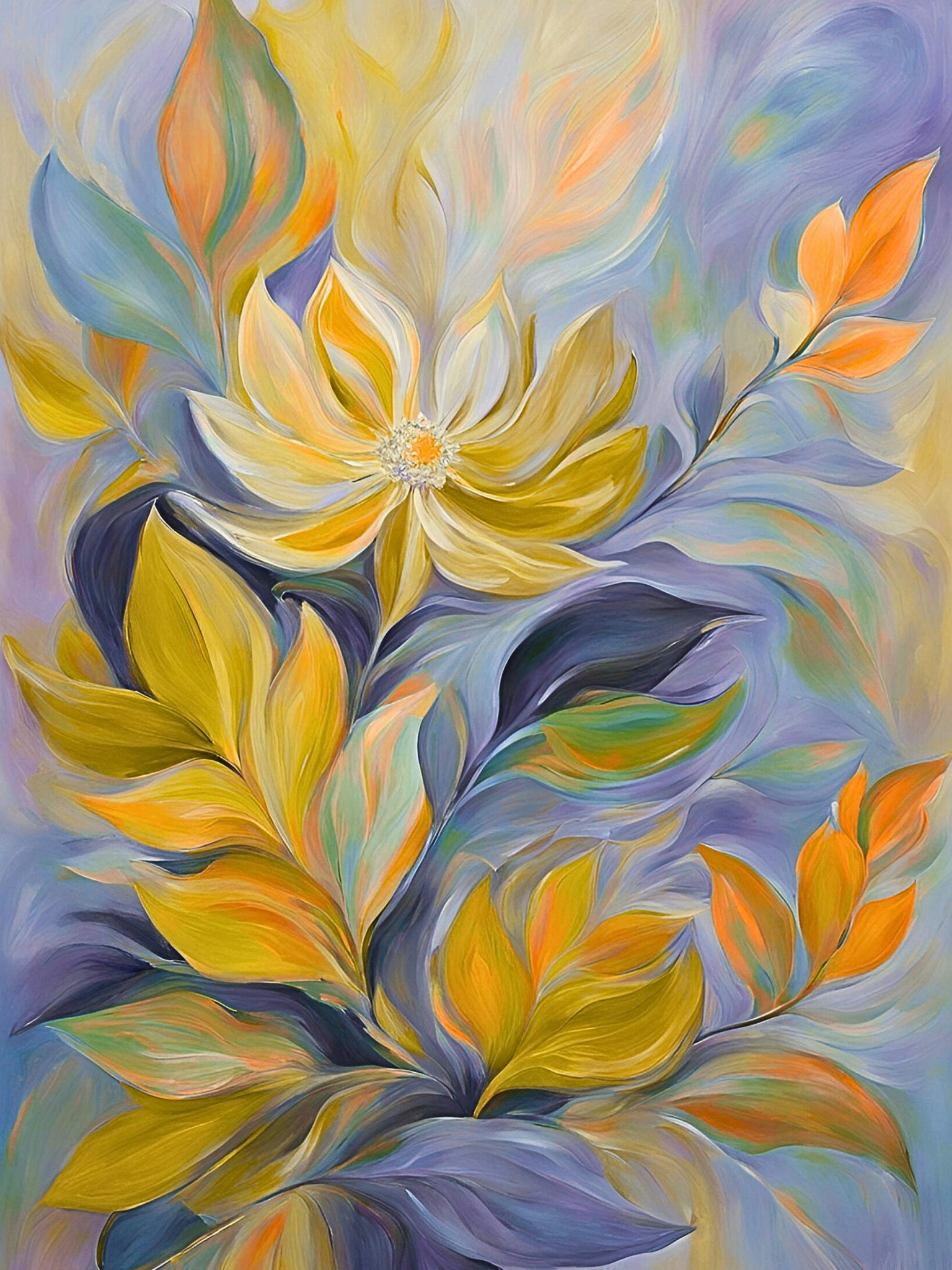 Graphic Art "Inner peace through spirituality"