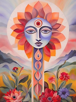 Graphic Art "I love myself as I am"