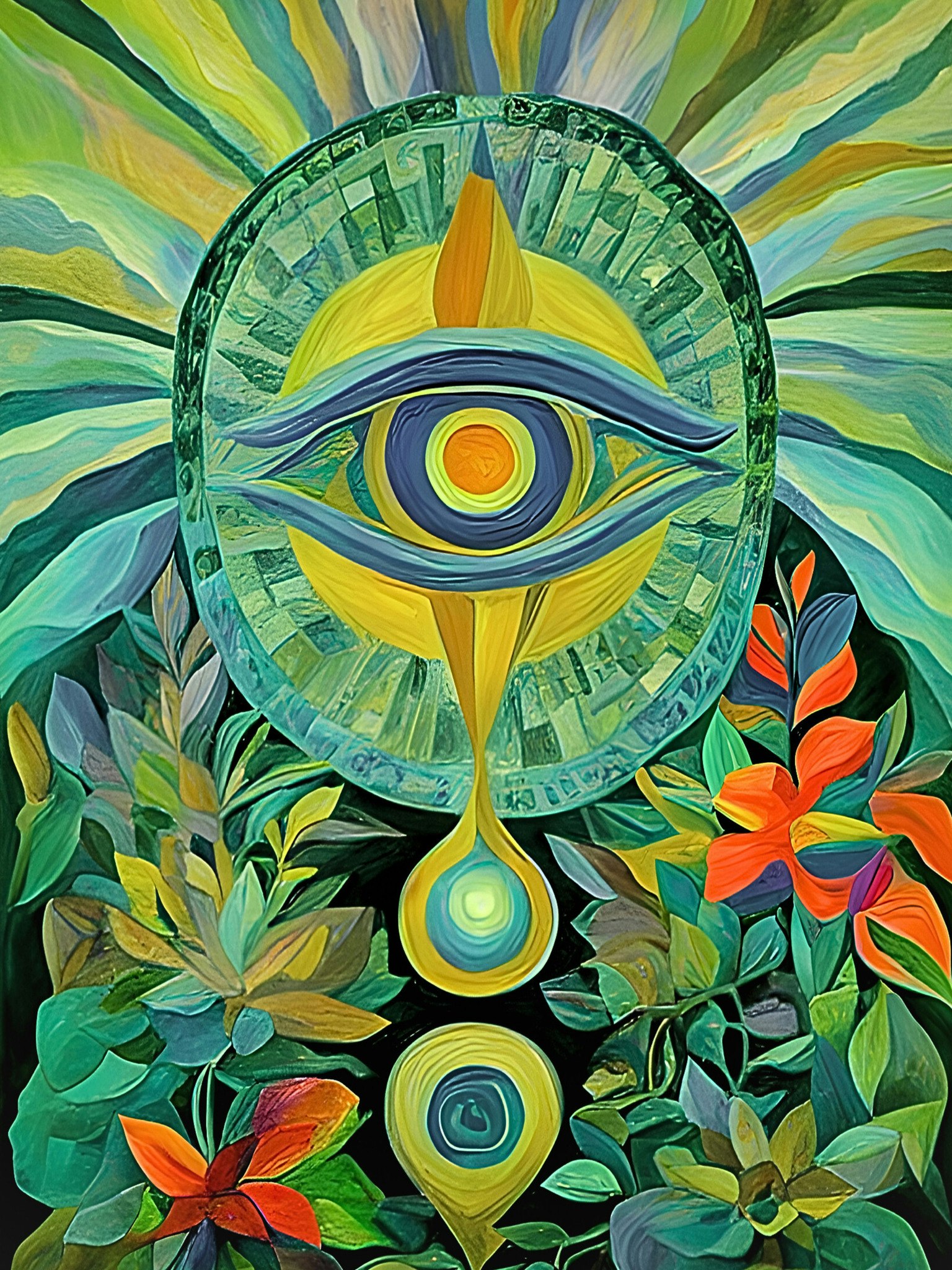 Graphic Art "The unsuspected forces of existence"