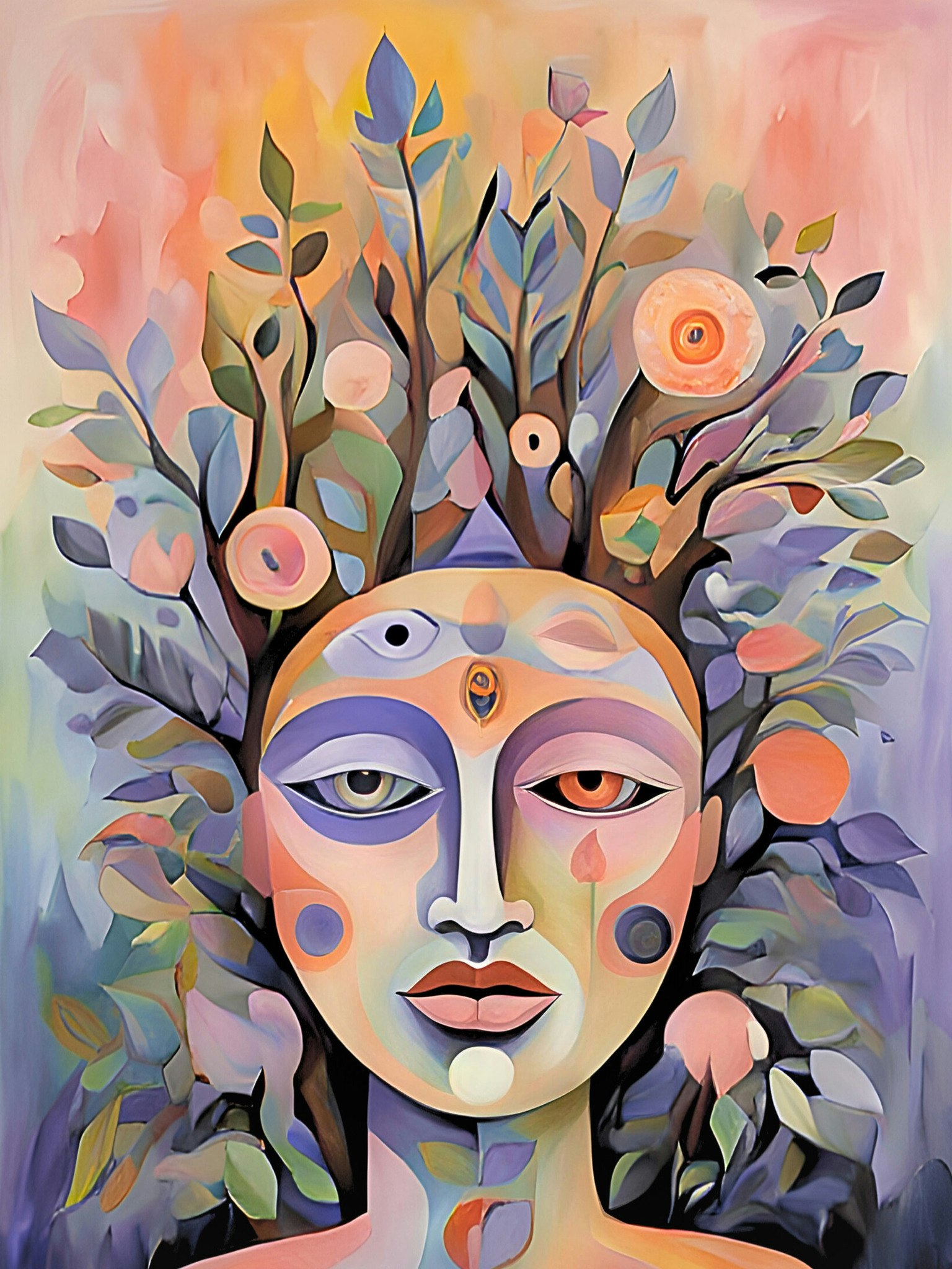 Graphic Art "Everything grows at its own pace"