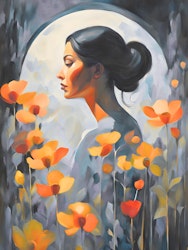 Graphic Art "Life vibrates in harmony"