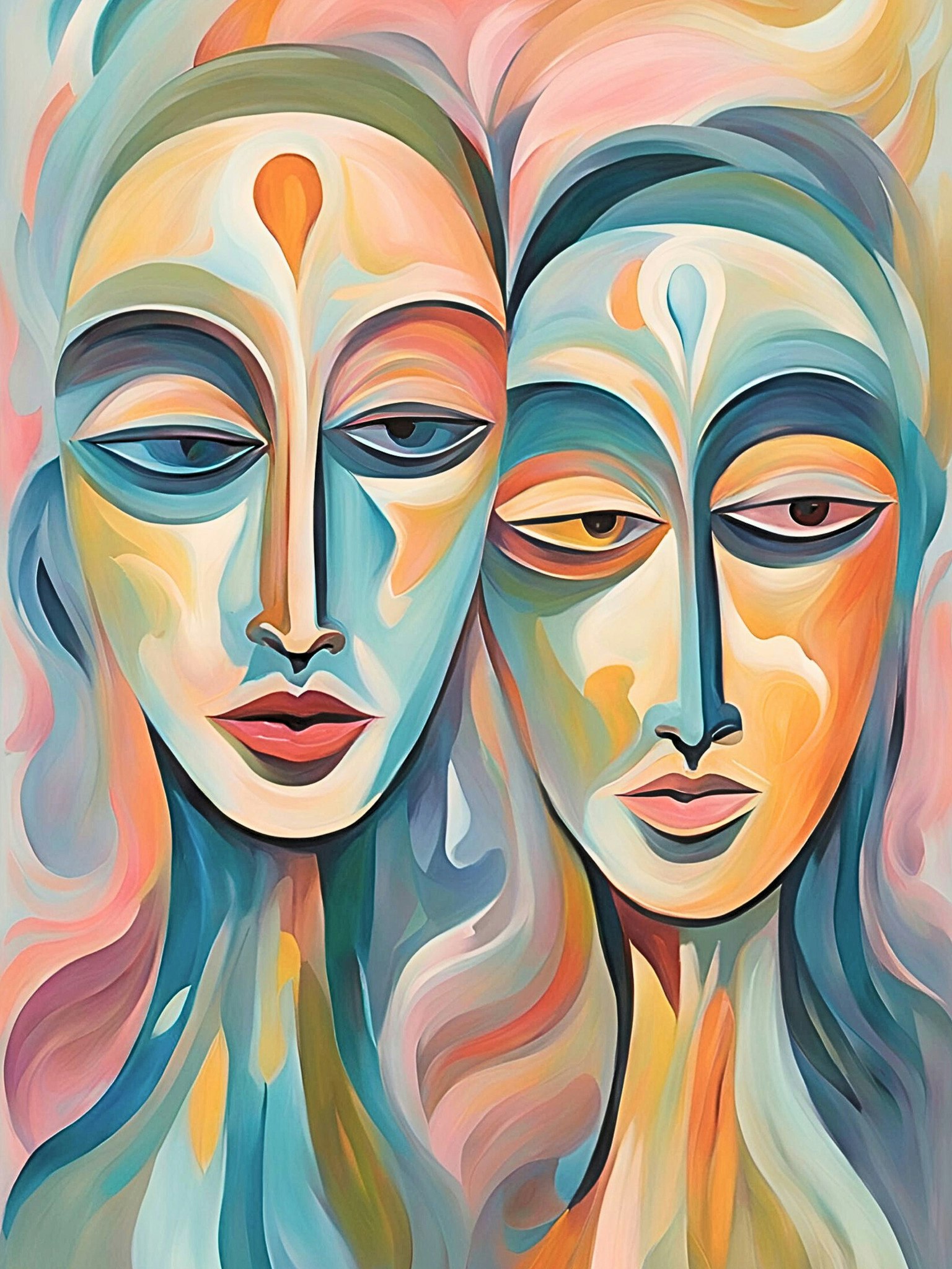 Graphic Art "Life can be double"