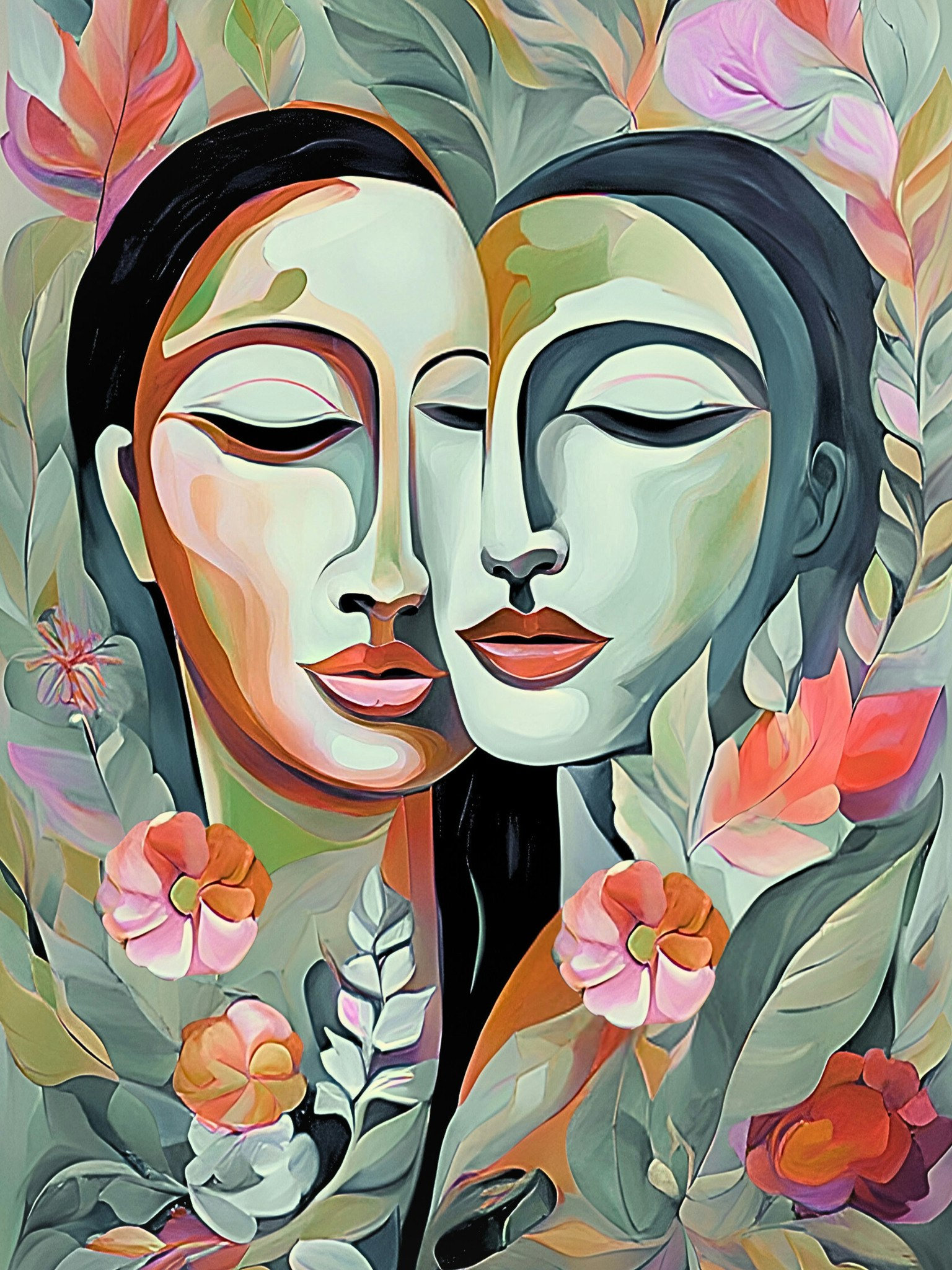 Graphic Art "The innermost core of calm and harmony"