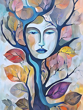 Graphic Art "The tree of life"
