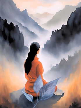 Graphic Art "A lack of clarity can hide who you are"