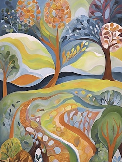 Graphic Art "I see life more and more clearly"