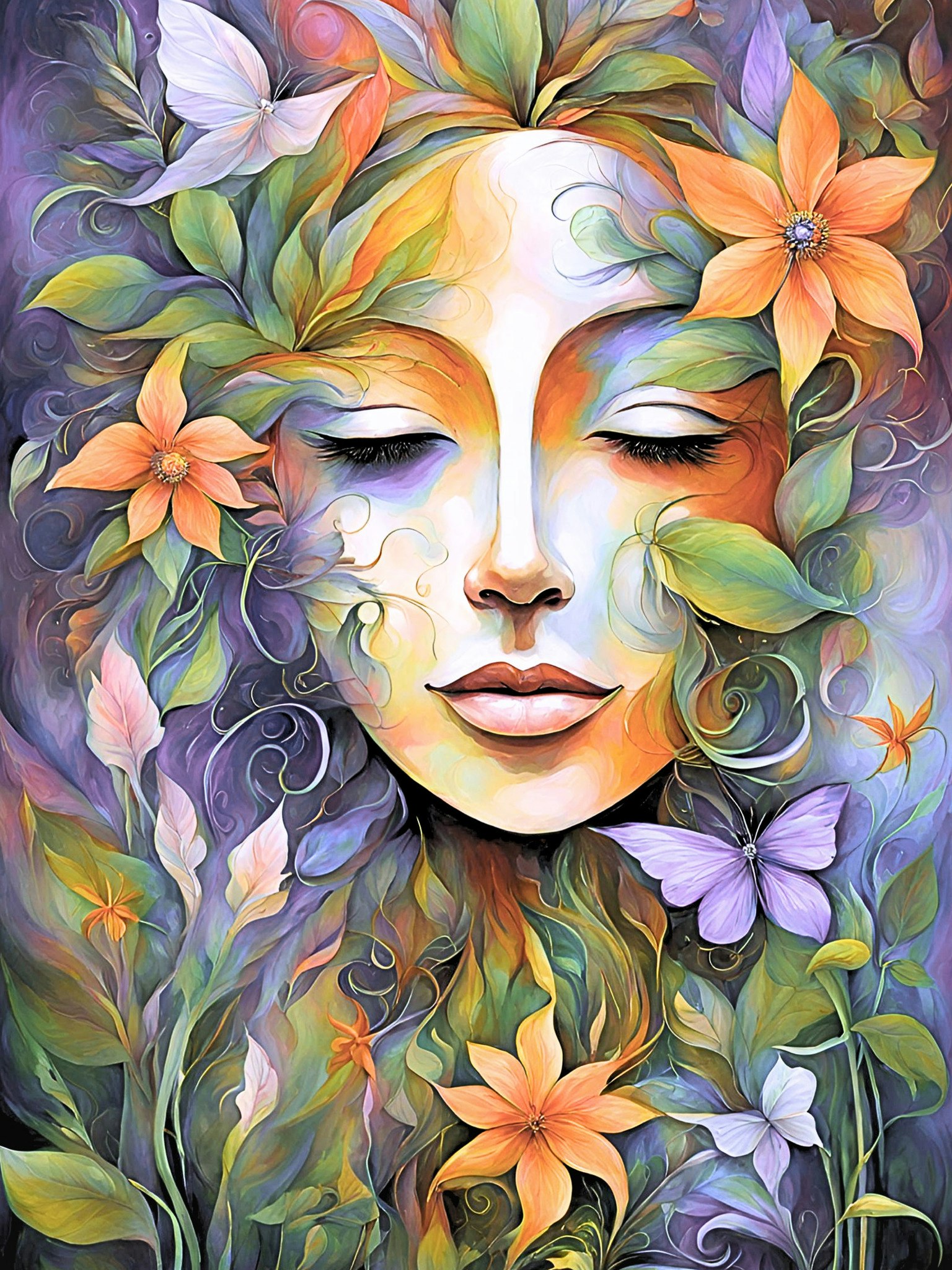Graphic Art "Feelings of happiness"