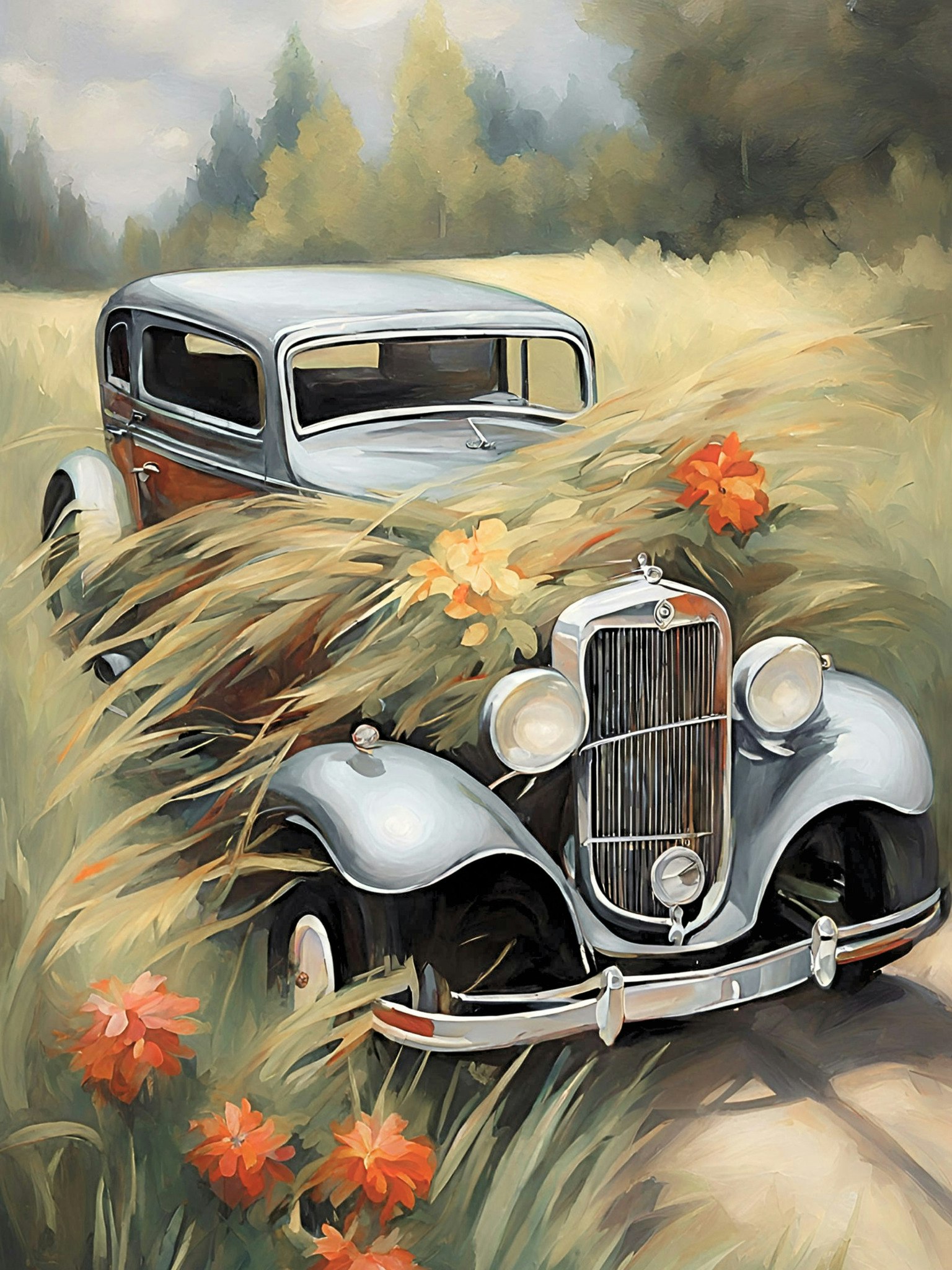 Graphic Art "Hotrod Fantasy 2312"