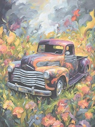 Graphic Art "Hotrod Fantasy 2345"