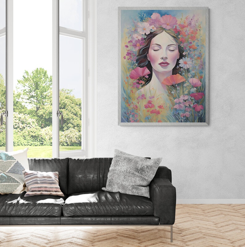 Graphic Art "Happiness is not an illusion"