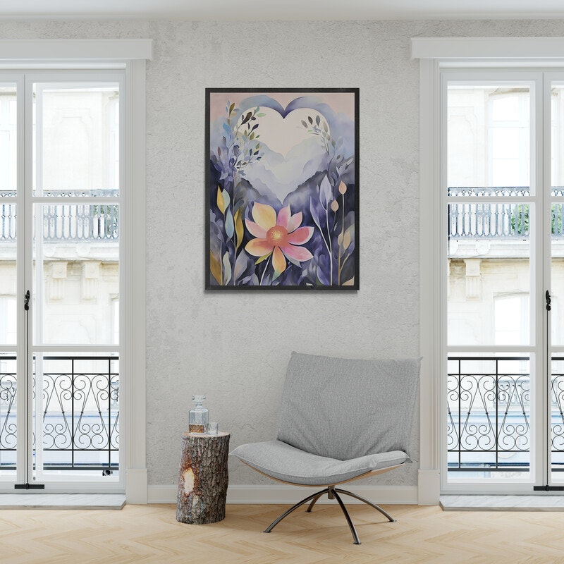 Graphic Art "The colorful world"