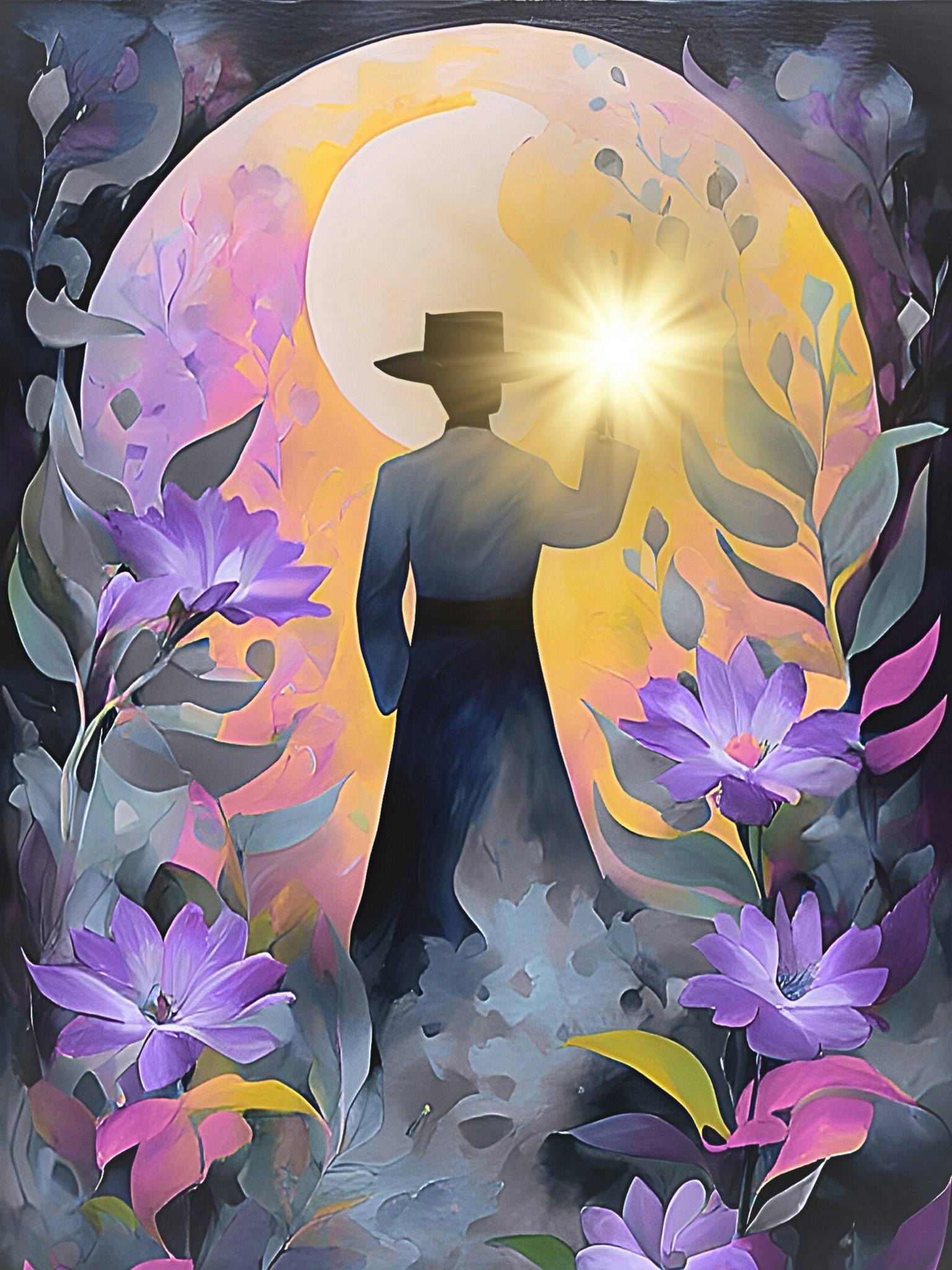 Graphic Art "Finding inner wisdom"