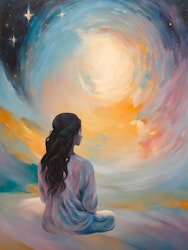 Graphic Art "The soul's luminous quality"