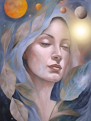 Graphic Art "Let yourself be filled with the magic of life"