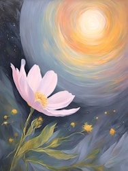 Graphic Art "The light of the universe"