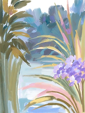 Graphic Art "Courage, calm and inner clarity"