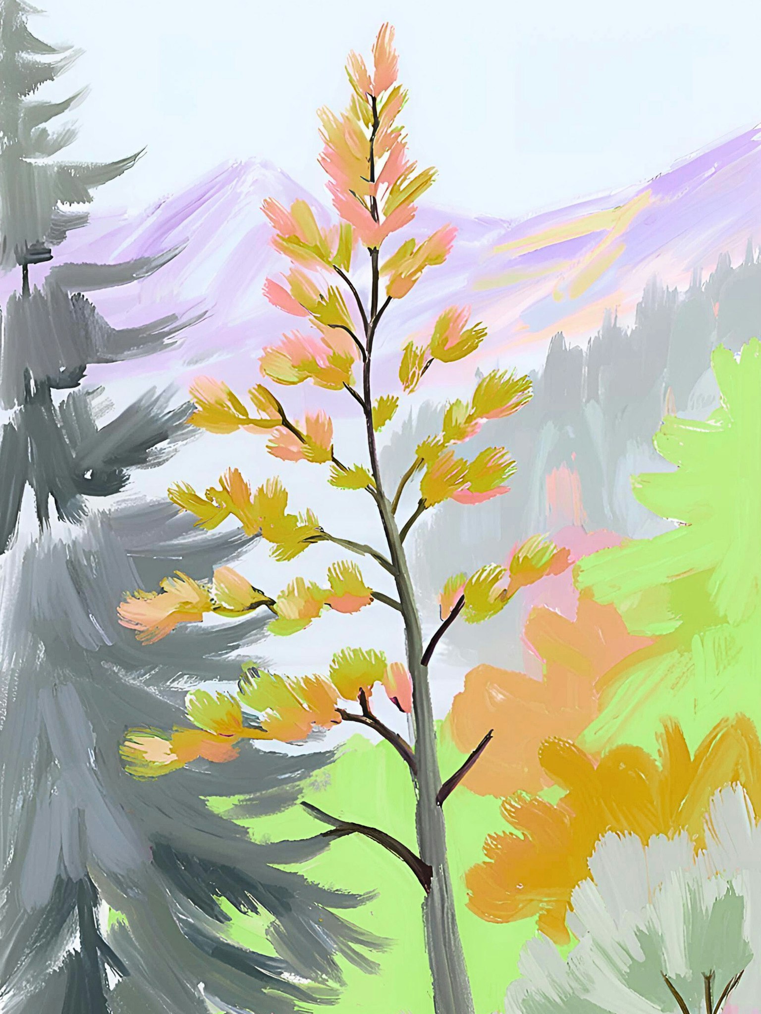 Graphic Art "Uplifting feelings"
