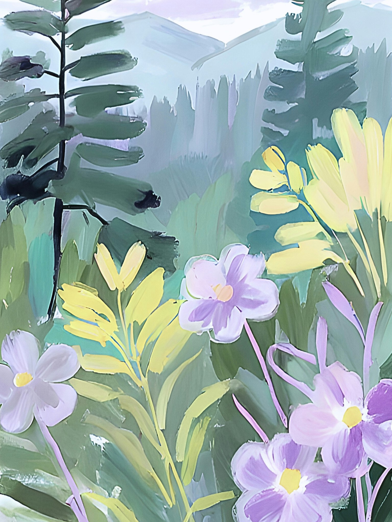 Graphic Art "Generous energy from nature"