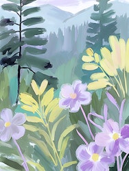 Graphic Art "Generous energy from nature"