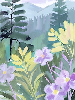 Graphic Art "Generous energy from nature"