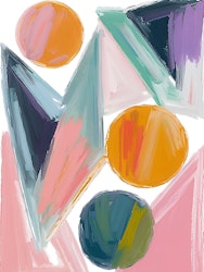 Graphic Art "A geometric world"