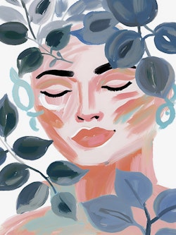 Graphic Art "One with nature"