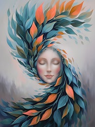 Graphic Art "Swirling thoughts"