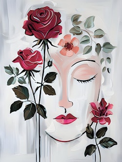 Graphic Art "My heart is full of strength and confidence"