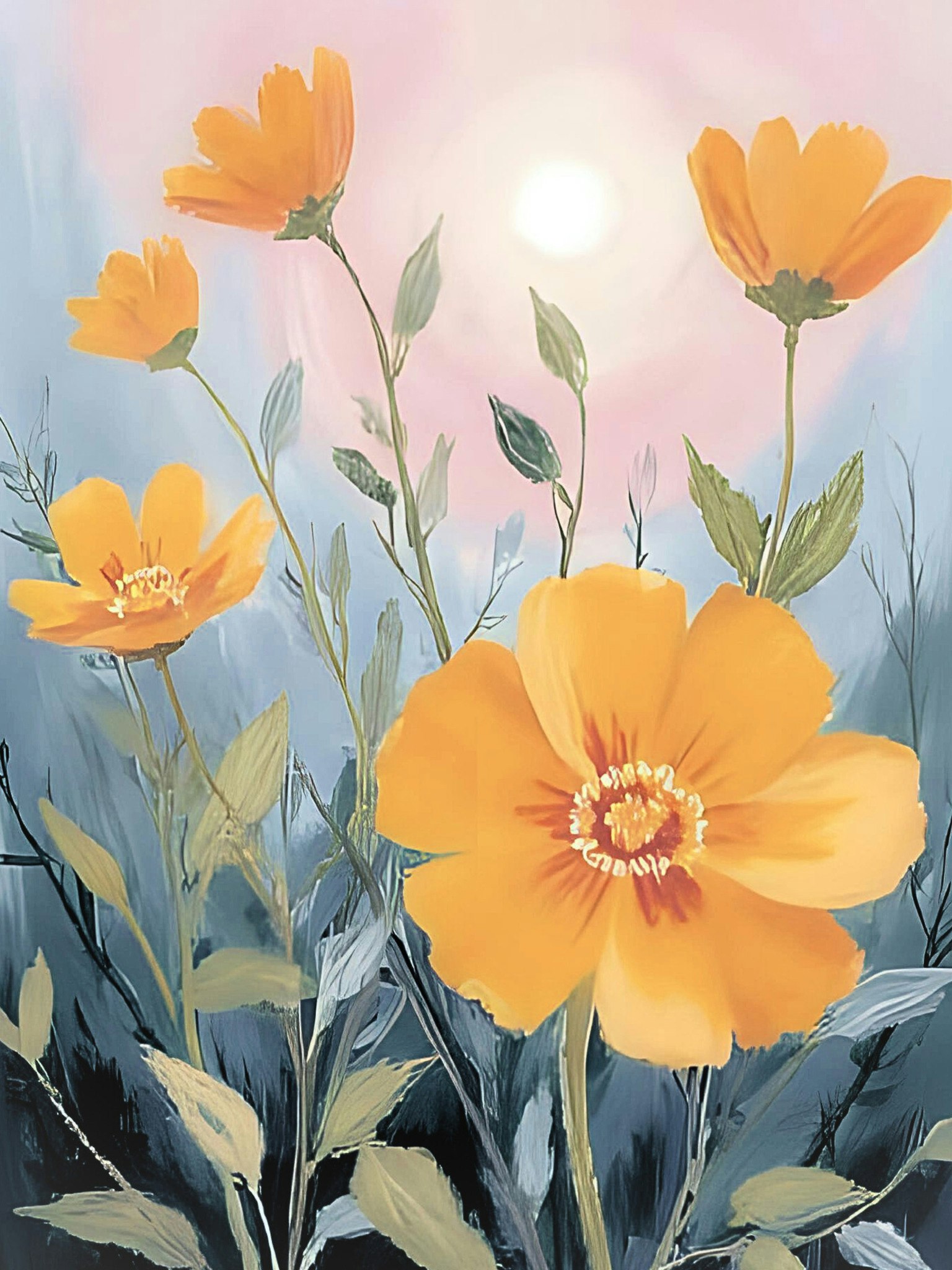 Graphic Art By Pär "Wild Flower 2501"