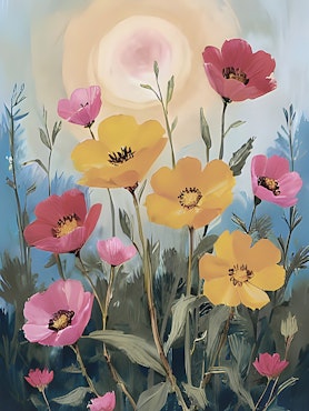 Graphic Art By Pär "Wild Flower 2503"