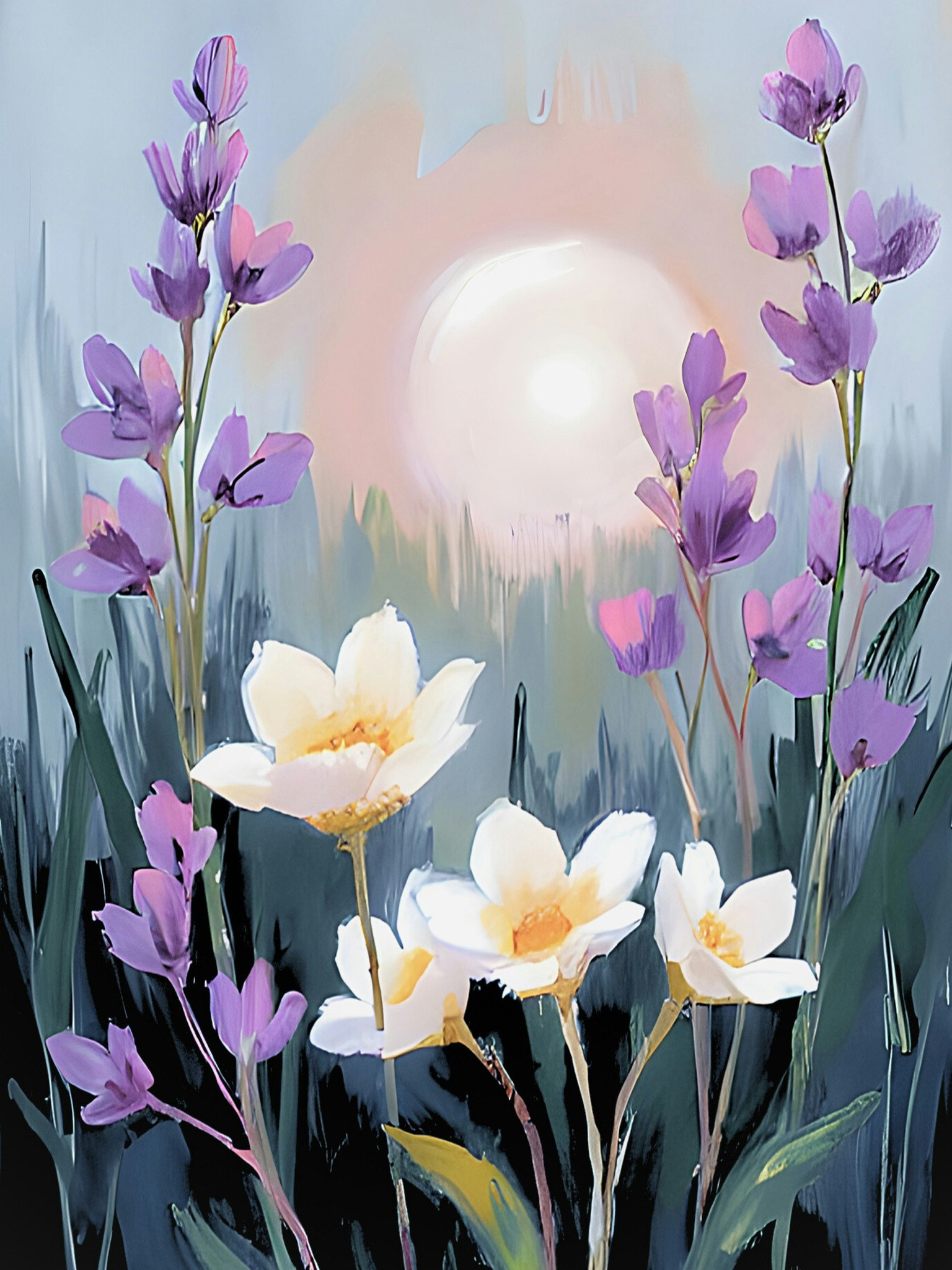 Graphic Art By Pär "Wild Flower 2504"