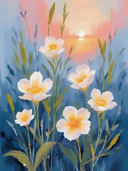 Graphic Art By Pär "Wild Flower 2505"