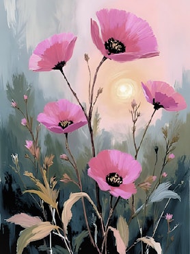 Graphic Art By Pär "Wild Flower 2508"