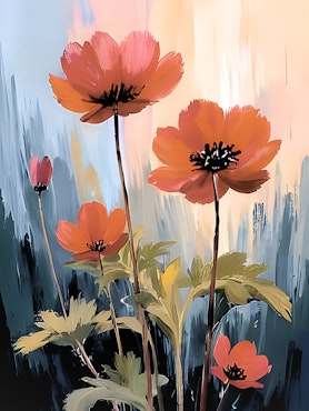 Graphic Art By Pär "Wild Flower 2510"