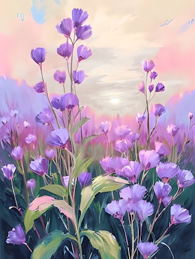 Graphic Art By Pär "Wild Flower 2511"