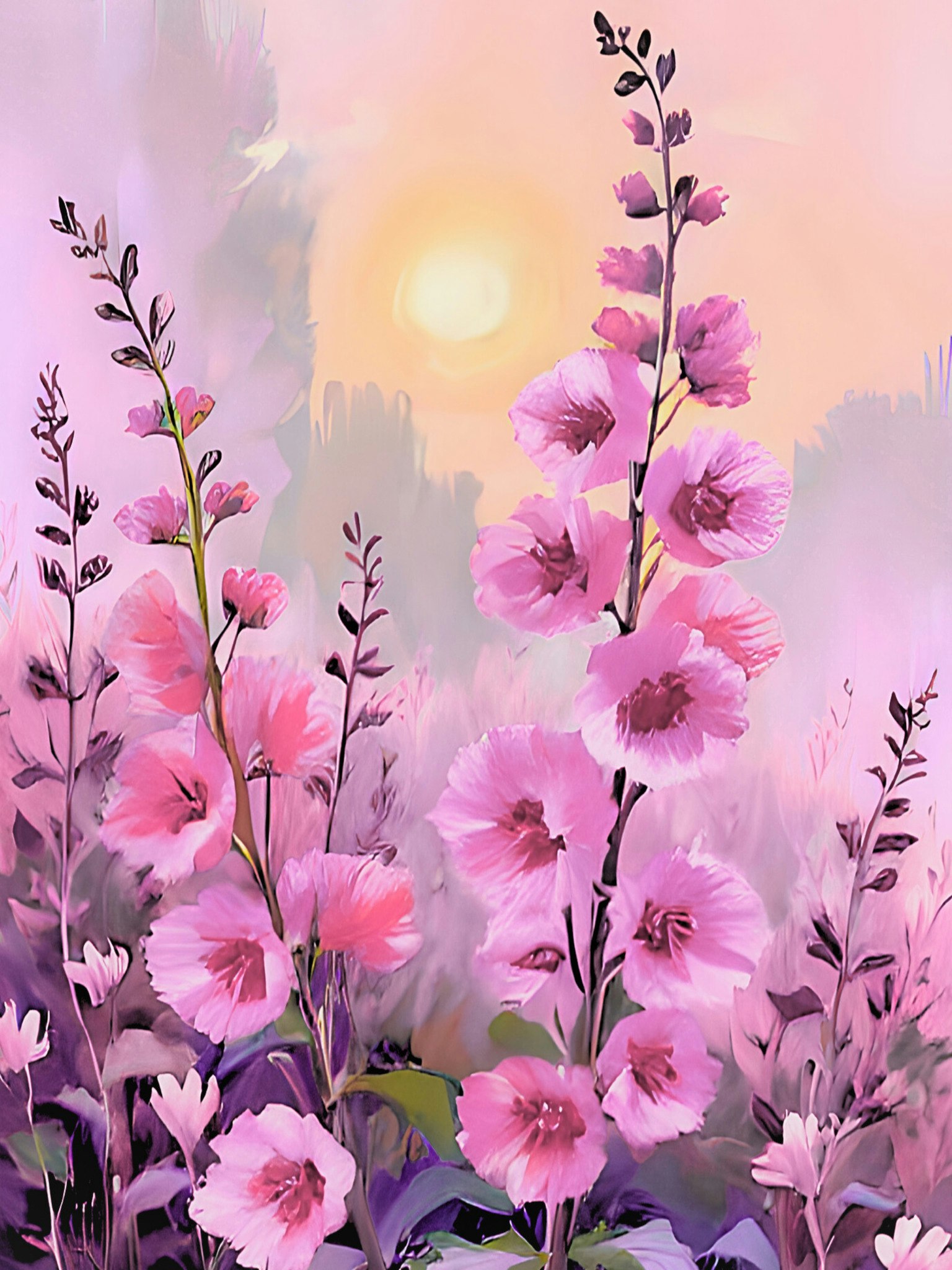 Graphic Art By Pär "Wild Flower 2514"