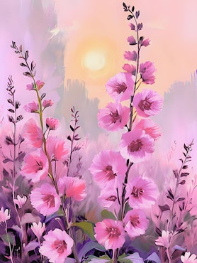 Graphic Art By Pär "Wild Flower 2514"
