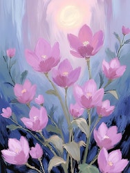 Graphic Art By Pär "Wild Flower 2516"