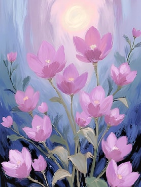 Graphic Art By Pär "Wild Flower 2516"