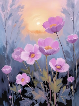 Graphic Art By Pär "Wild Flower 2518"