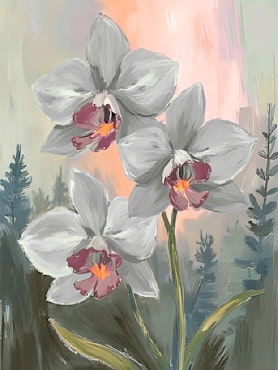 Graphic Art By Pär "Wild Flower 2521"