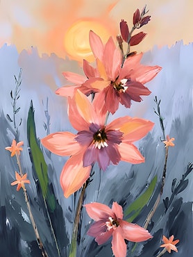 Graphic Art By Pär "Wild Flower 2522"