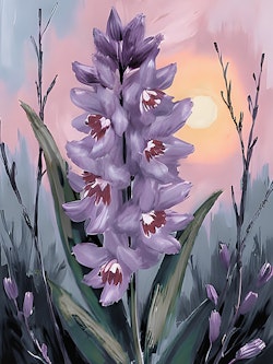 Graphic Art By Pär "Wild Flower 2523"