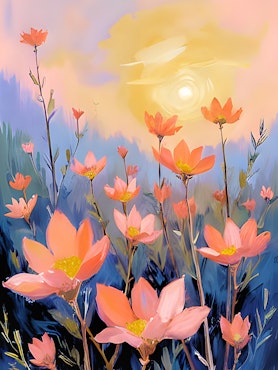 Graphic Art by Pär "Wild Flower 2524"