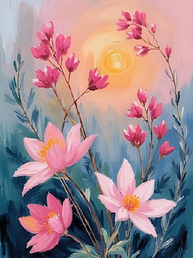 Graphic Art By Pär "Wild Flower 2525"