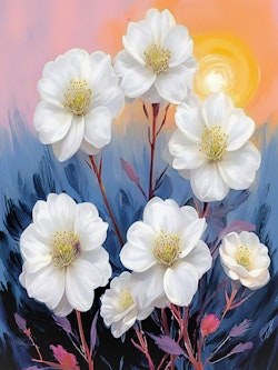 Graphic Art By Pär "Wild Flower 2526"