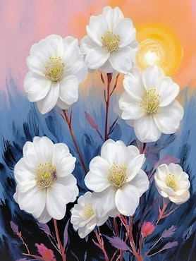 Graphic Art By Pär "Wild Flower 2526"