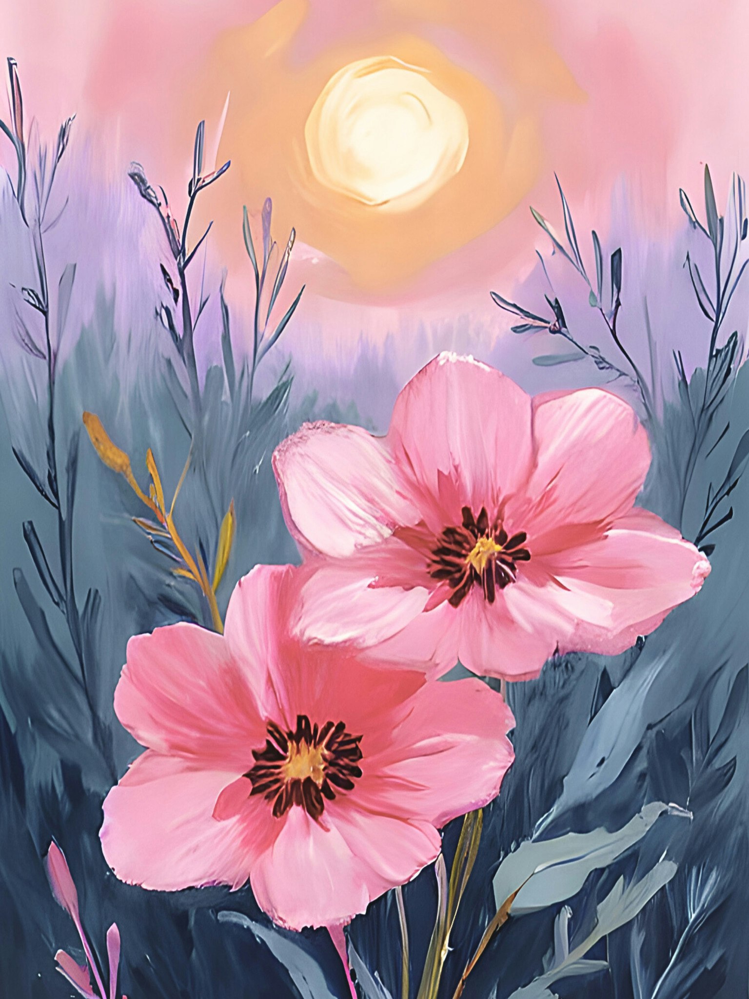 Graphic Art By Pär "Wild Flower 2531"