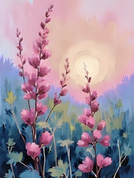 Graphic Art By Pär "Wild Flower 2533"